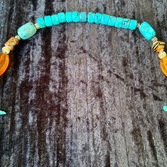 World Tribe turquoise fetish necklace - Picture 11 of 11